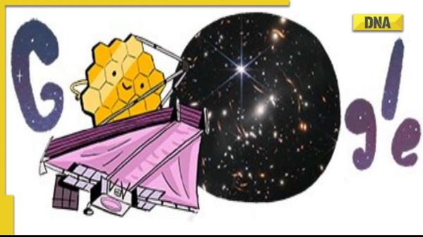 谷歌涂鸦庆祝詹姆斯·韦伯太空望远镜拍摄的最深处的宇宙照片