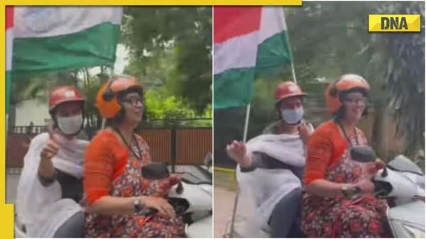 工会部长Smriti Irani骑着摩托车去上班，Ekta Kapoor对病毒式传播的视频做出反应