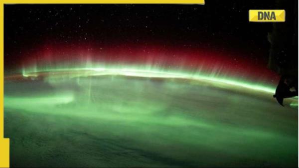 美国宇航局分享了从国际空间站拍摄的印度洋上空“壮观”的极光照片
