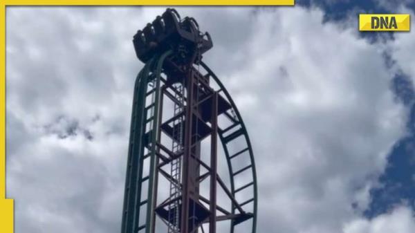 Situated 7,000 feet high, this scary rollercoaster with 110-foot drop will give you goosebumps: Watch